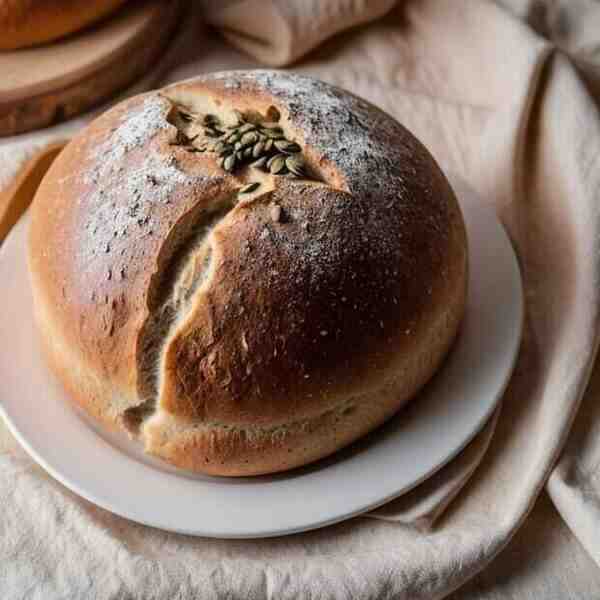 Домашний хлеб с семечками